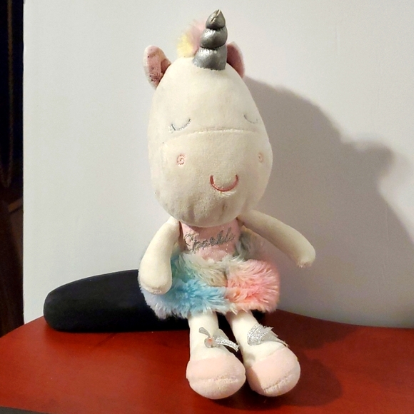 Baby Starters Ballerina Unicorn Plush Stuffed Animal - Picture 1 of 5